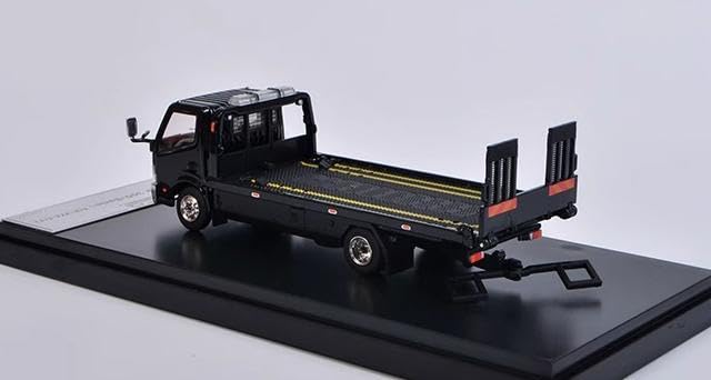 Amazon | GCD 1/64 日野 HINO 300 Wrecker Truck 黒 | ミニカー・ダイ